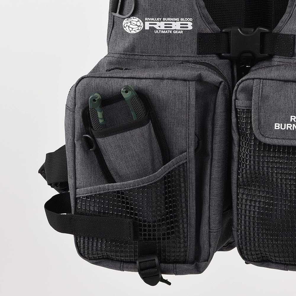 SOSHIN 7637 RBB Tide Game Vest Black Free