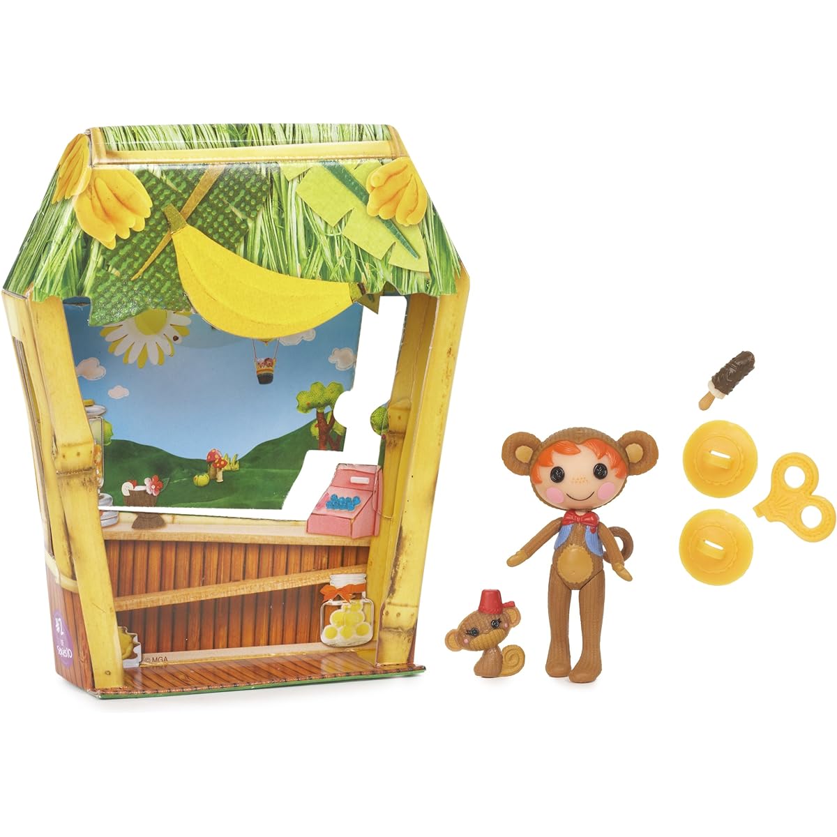 Mini Lalaloopsy Doll - Silly Fun House Doll - Ace Fender Bender Parallel Import