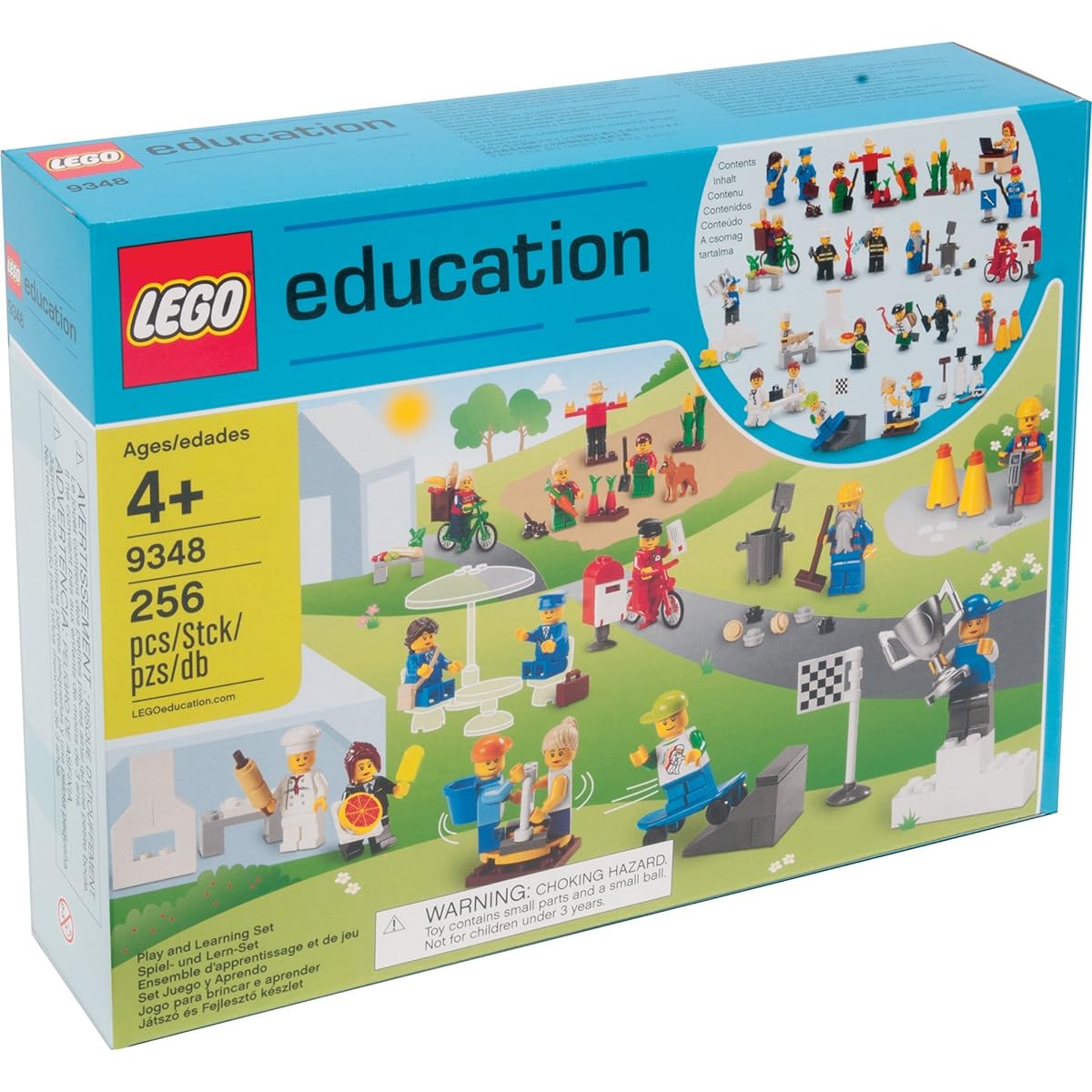 LEGO Community Minifigure 256 Pieces 9348