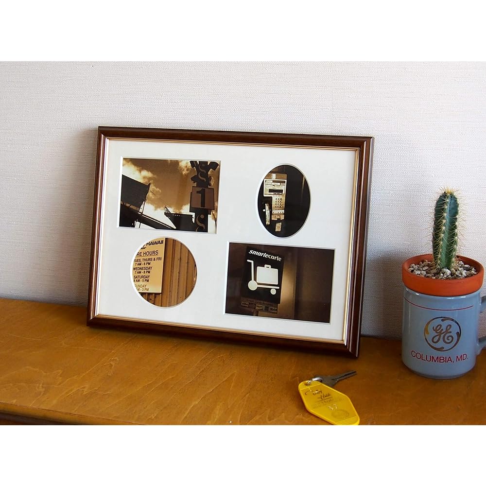 Tradition Acoustic Photo Frame Brown 23.5x32.4x2.3 D.C. Frames OA-A4 Frame TBI-5072A