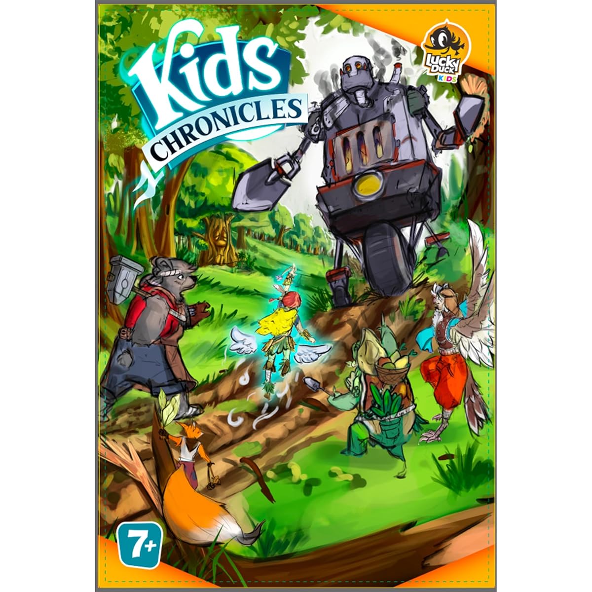 Lucky Duck Games Kids Chronicles: The Old Oak Prophecy Expansion - Cooperative Adventure Board Game Fun Family Game for Kids and Adults Ages 7+ 1-4 Players 30-45 Minutes Play Time