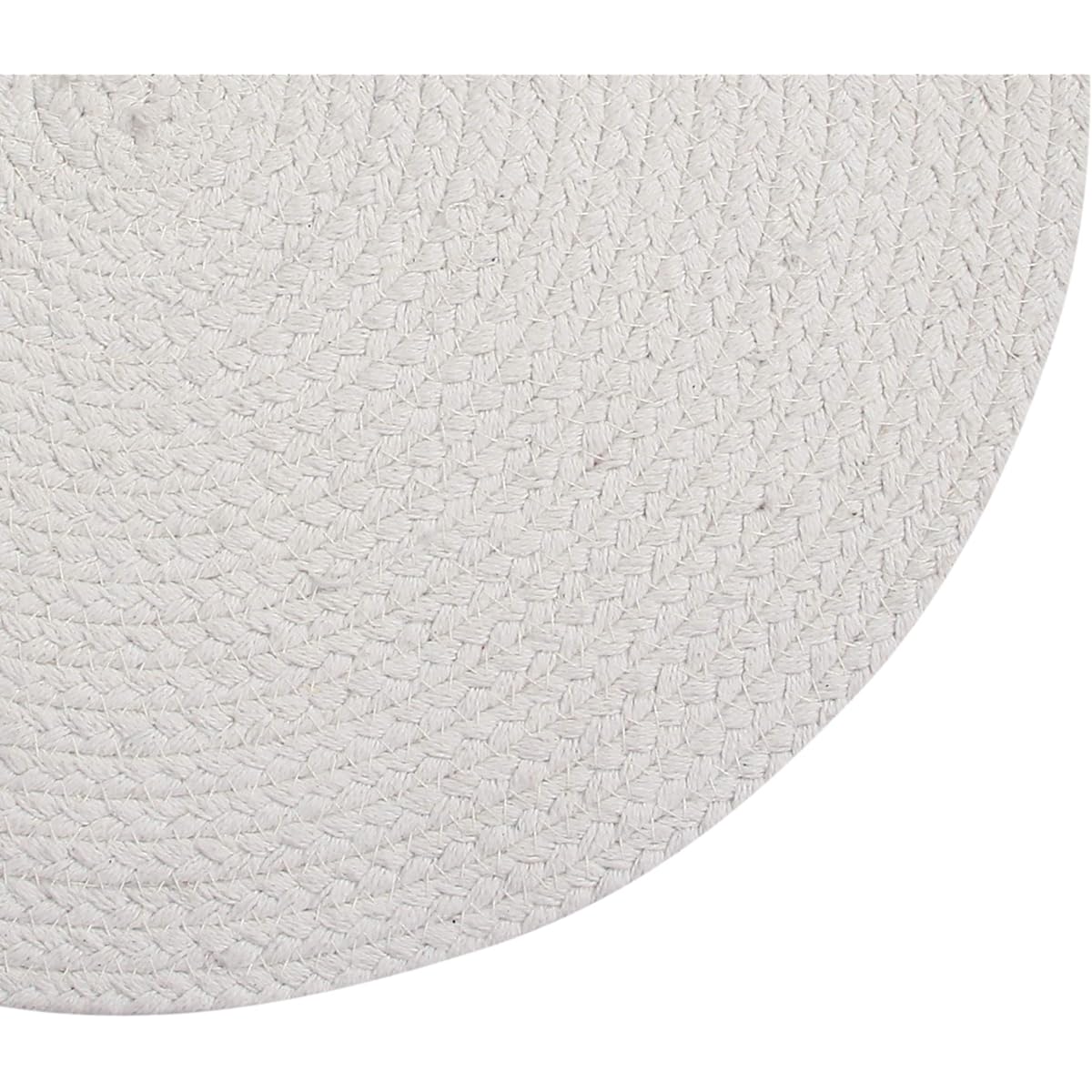 Better Trends Cotton Solid Collection is an elegant, soft and heat-resistant dining table rug in vibrant colors, 100% cotton, 13" x 72" rectangular, Ivory. RUCB1372IV