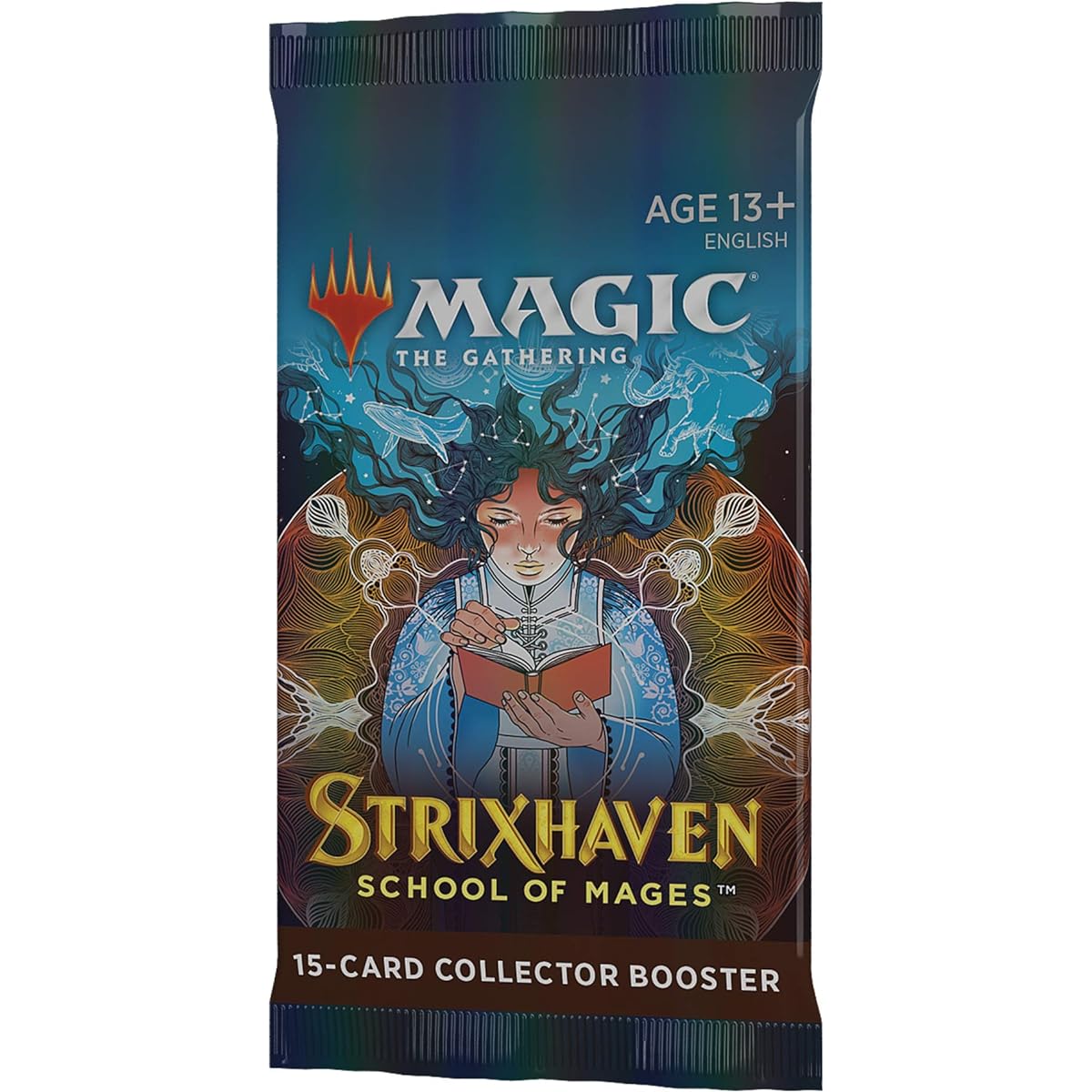 Magic The Gathering Strixhaven Collector Booster Pack | 15 Magic Cards Blue