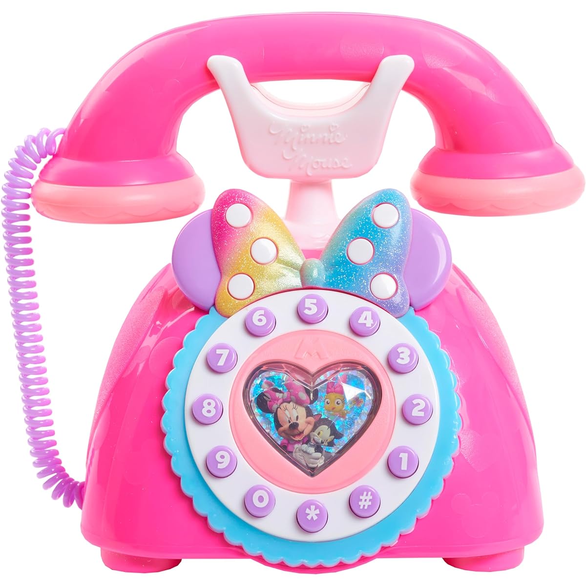 Just Play Disney Junior Minnie Mouse Happy Helper Phone Officially Licensed Toy for Kids Ages 3 and Up