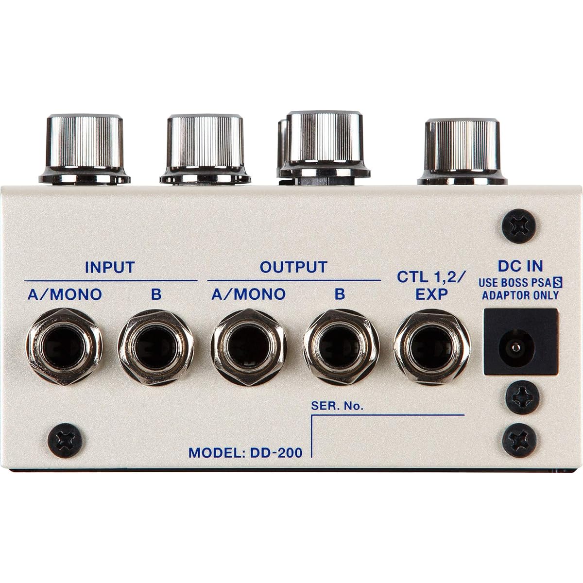 BOSS - Effector/Digital Delay DD-200 + Genuine AC Adapter PSA-100S2 + Marks Original Cross Set