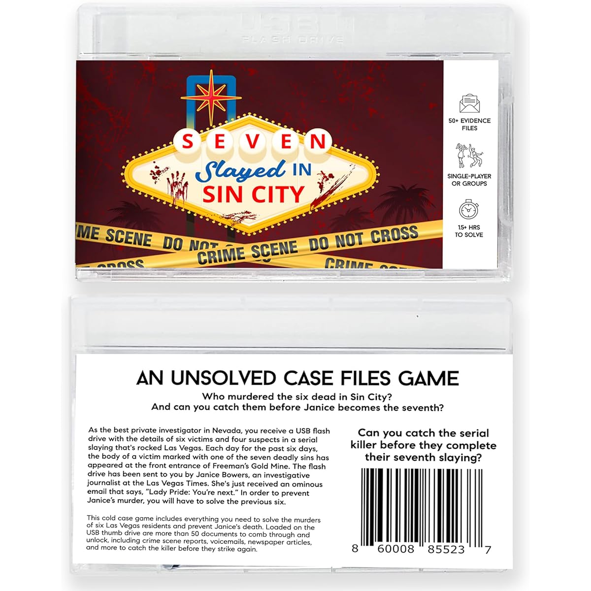 Unsolved Murder Mystery Game: 7 Murdered in Sin City | Can you solve the crime before another murder is committed?
