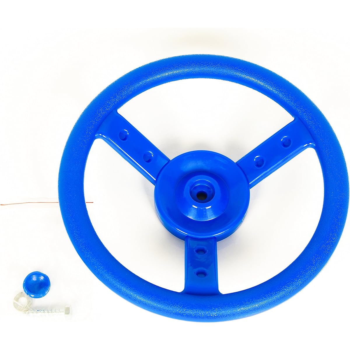 (Blue) - Swingset Steering Wheel Attachment Playground Swing Set Accessories Replacement (blue)