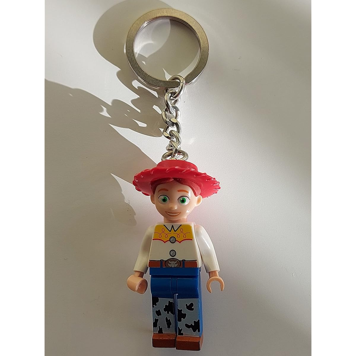 Toy Story Concave LEGO Keychain Jessie
