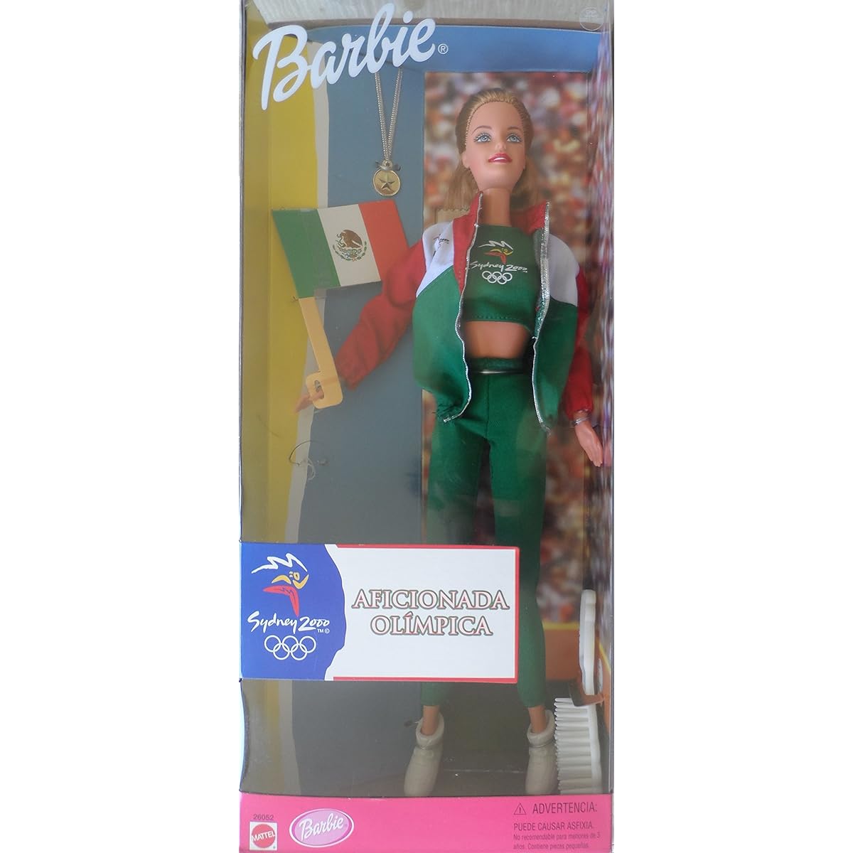 Sydney 2000 Olympic Games Barbie Doll Olympia Mexico Olympic Fan