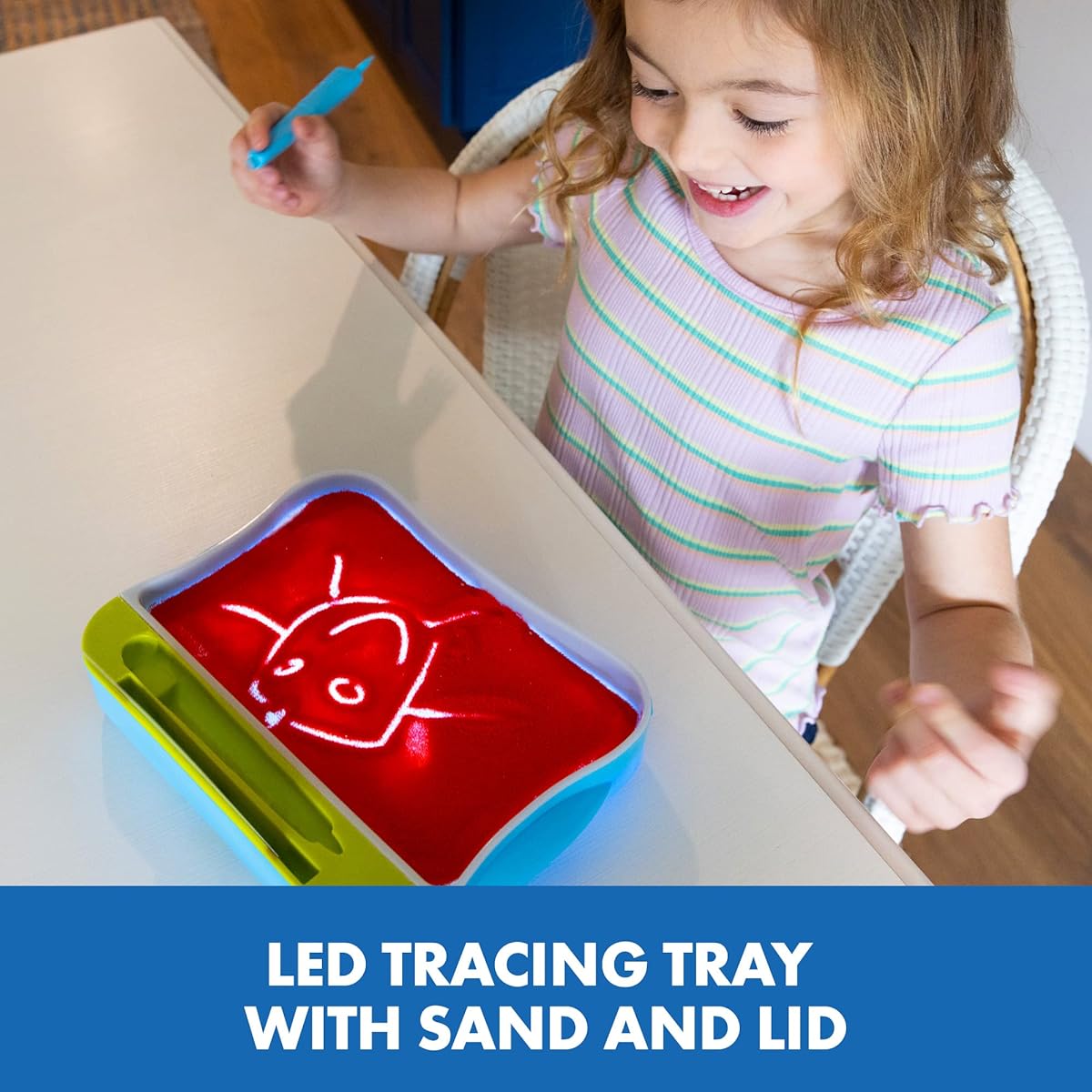 Educational Insights Light Up Tracing Center Alphabet Flash Cards Preschool Letter Formation for Boys & Girls Ages 3+