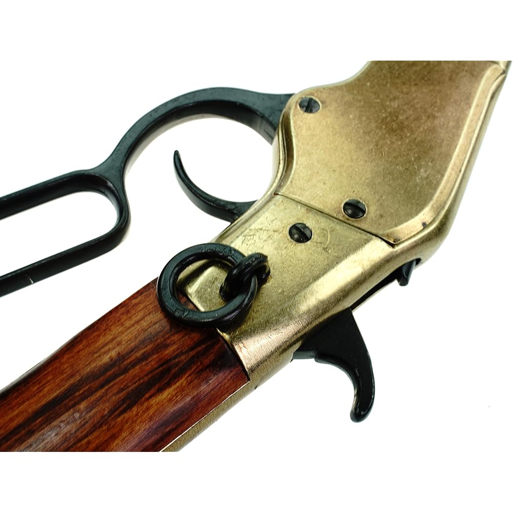 Denix Imitation Gun (Decoration) 1140L Winchester M66 Gold 19th Century