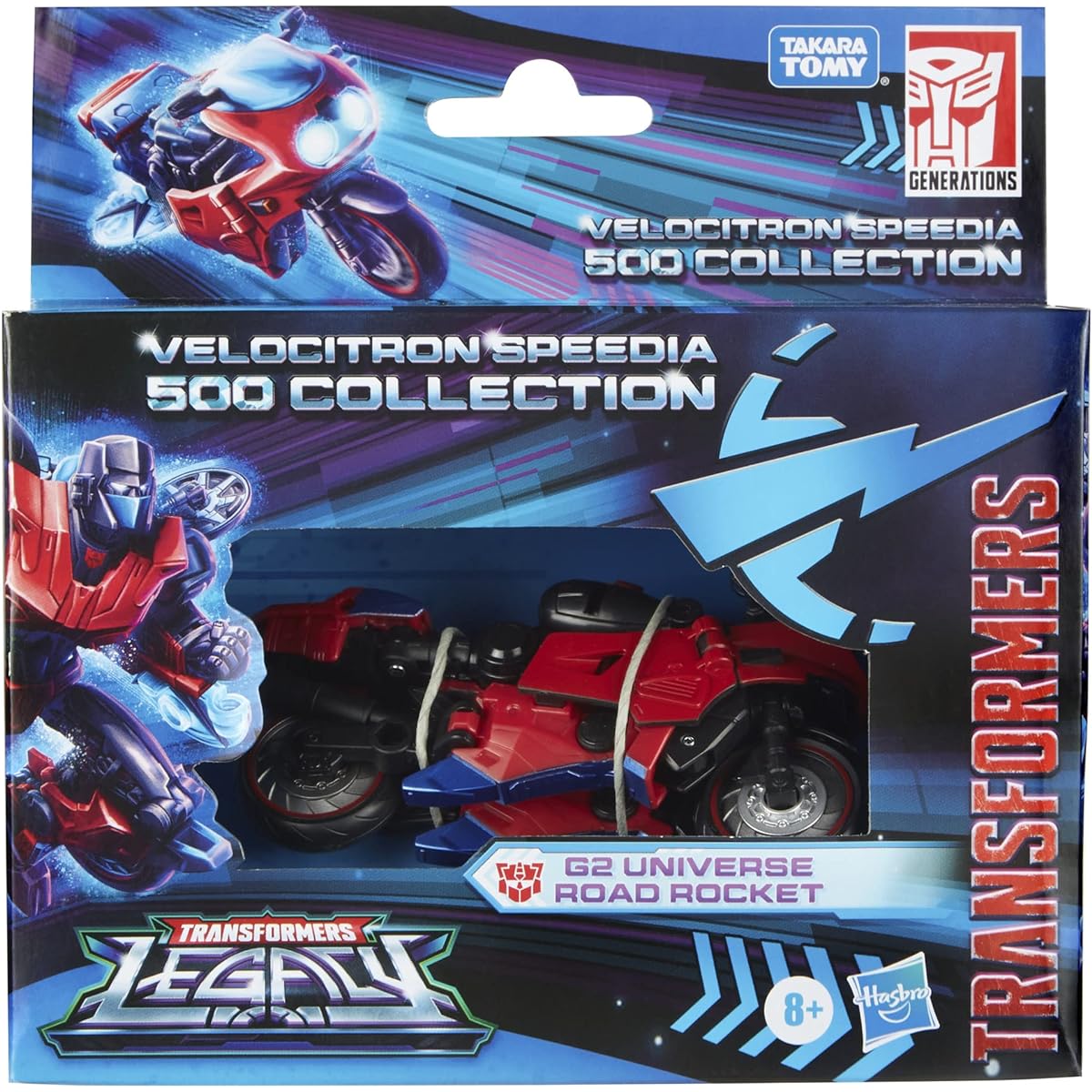 Transformers Legacy Velocitron 5 inch action figure deluxe class limited edition Road Rocket