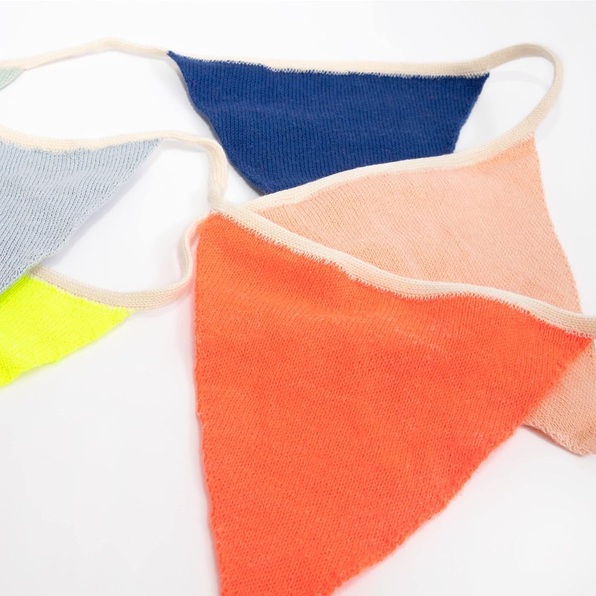 Meri Meri Multicolor Knit Flag Garland