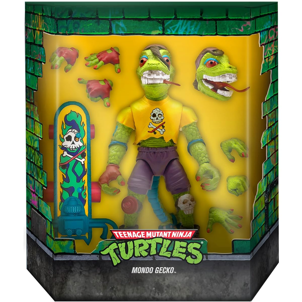 Super7 Teenage Mutant Ninja Turtles Mondo Gekko - ULTIMATES! 7-Inch Scale Action Figure