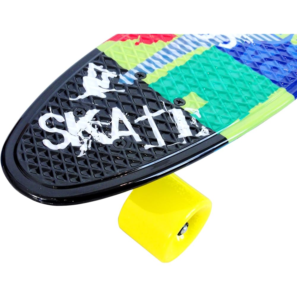 Langs Japan (RANGS) Skateboard Langs R2 Mini Cruiser Black 22 inches