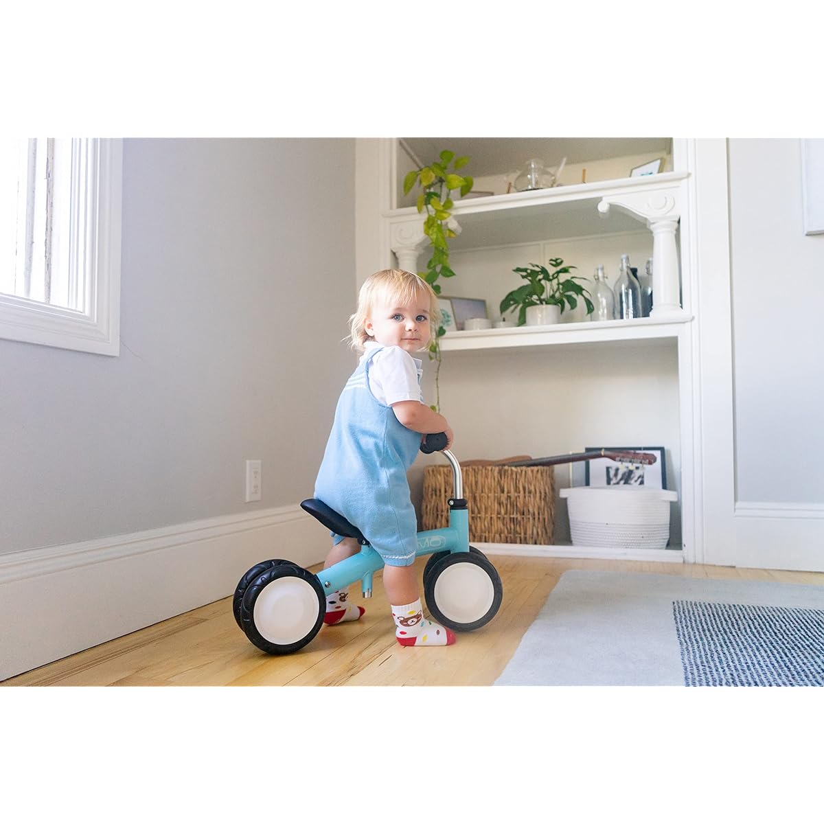 GOMO Sprout Balance Bike 1 Year Old Baby Balance Bike 1 Year Old and Up 1 Year Old Boy Girl Gift 1 Year Old Baby Scooter 1-2 Year Old Balance Bike Toddler Scooter 1 Year Old Toddler Balance Bike (Pink)