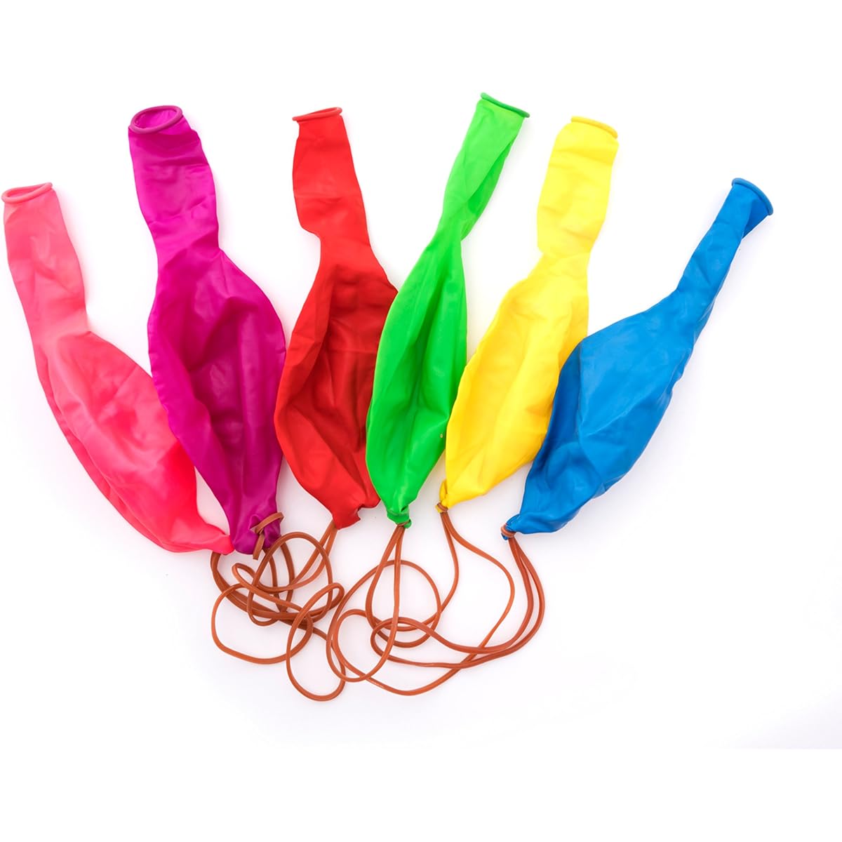 150 Pack Neon Punch Balloons I Punch Balloons for Kids Party Favors with Elastic Band Punch Balloons for Kids Birthday Decorations Party Balloons Outdoor Toys for Kids