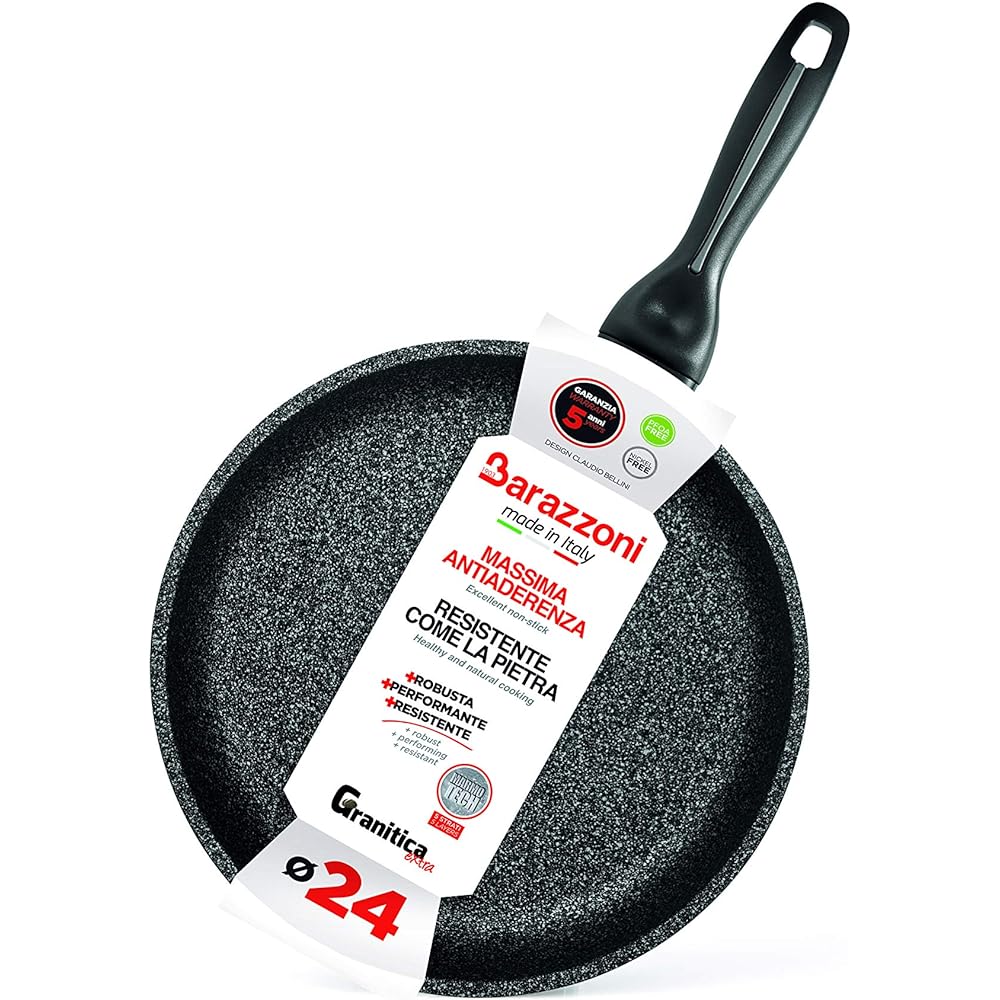 Barazzoni Granitica extra saucepan cm20 black 8551020208401