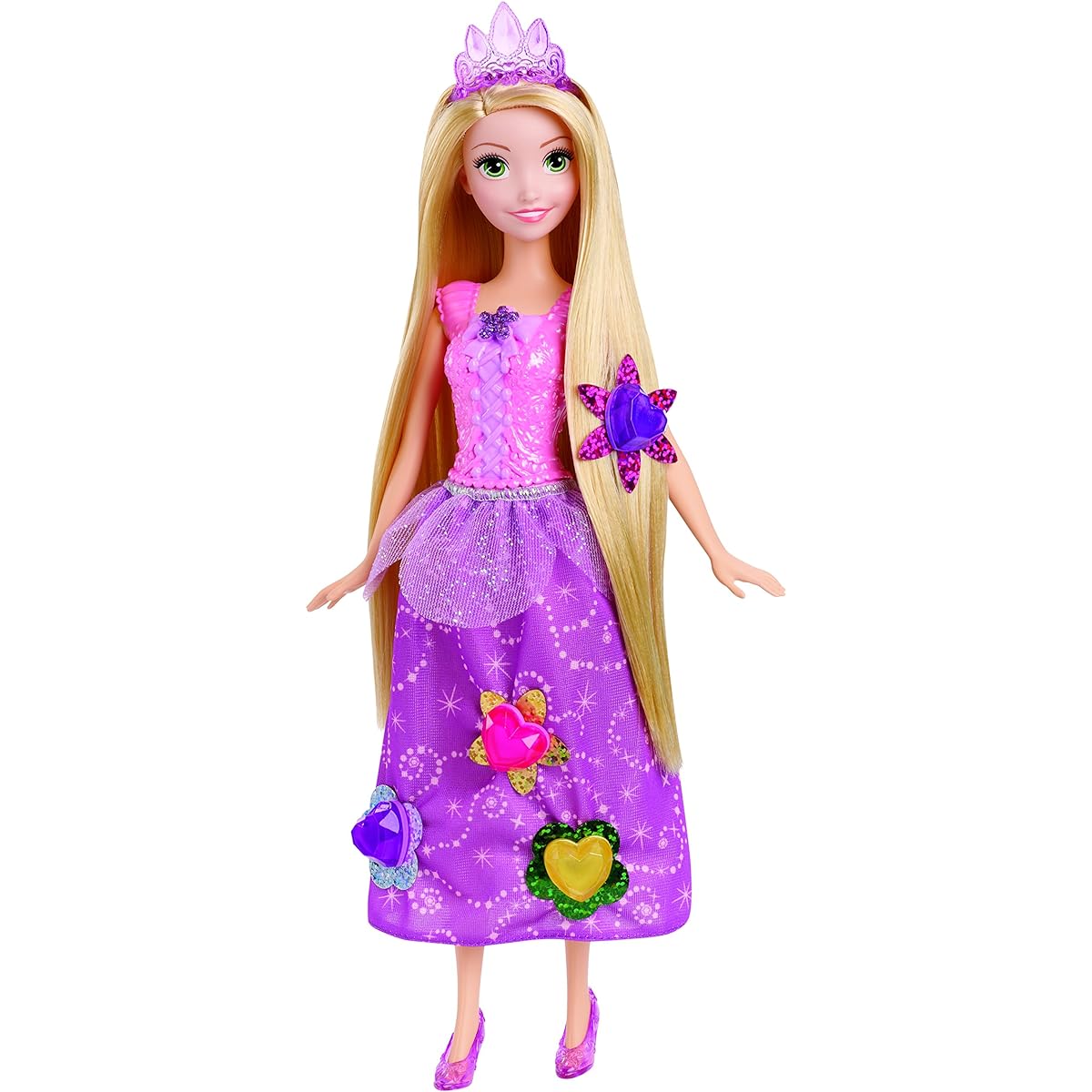 Disney Princess Tangled Gem Hair Styler Rapunzel Doll