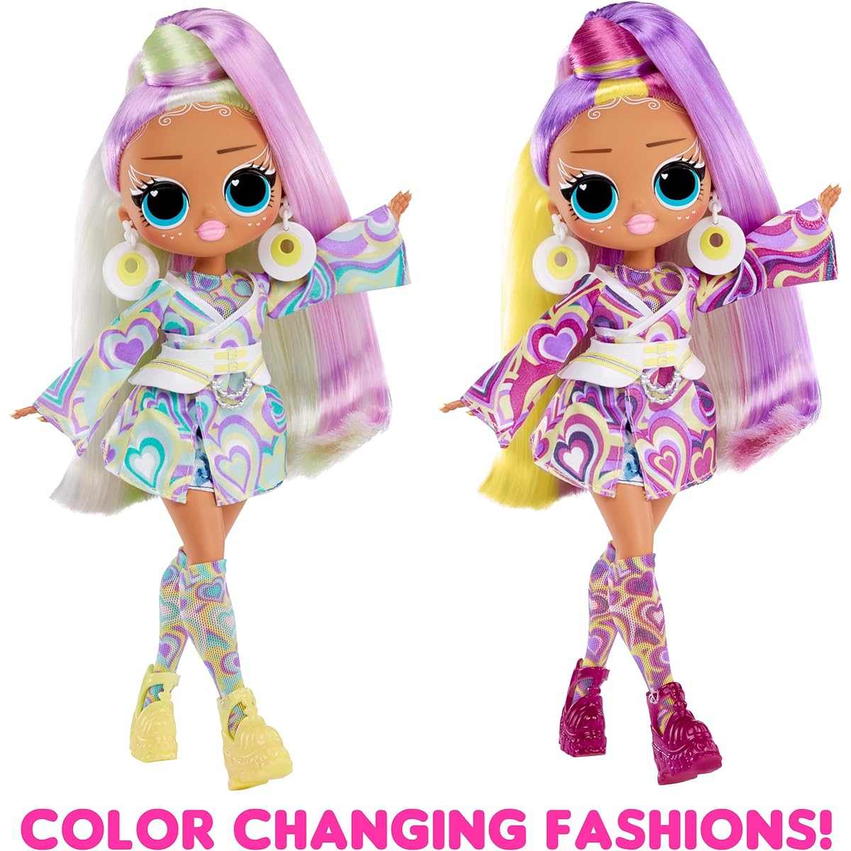 LOL Surprise OMG Sunshine Color Change Fashion Doll - SUNRISE - With color-changing elements, several surprises and fabulous accessories - great gift for children aged 4 and over