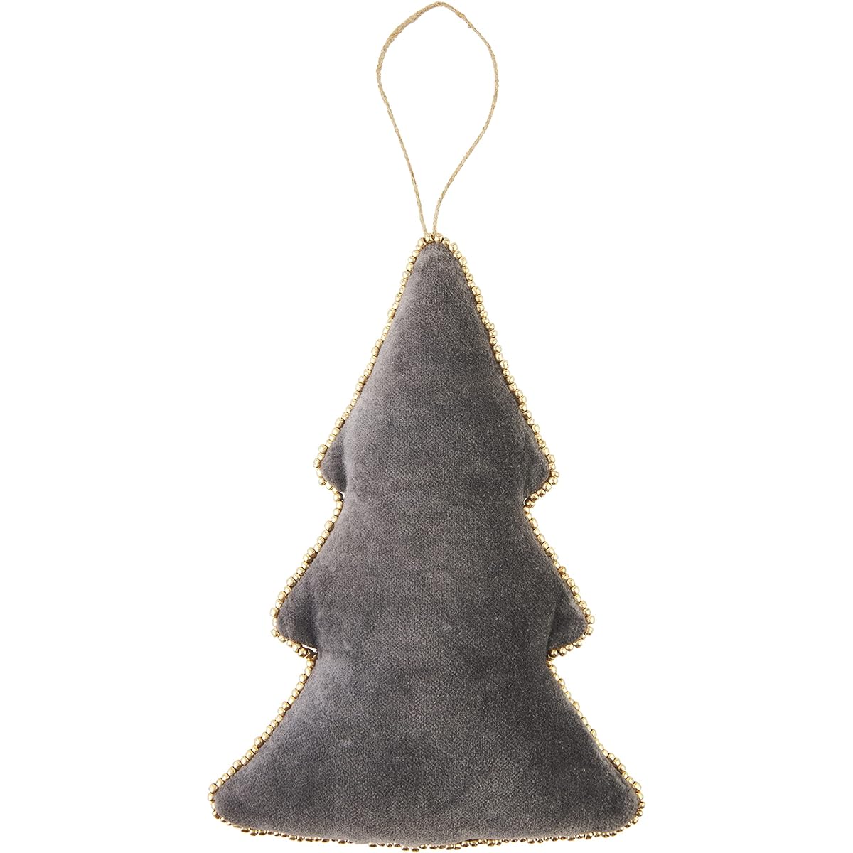 Mud Pie Velvet Bead Christmas Ornament Tree