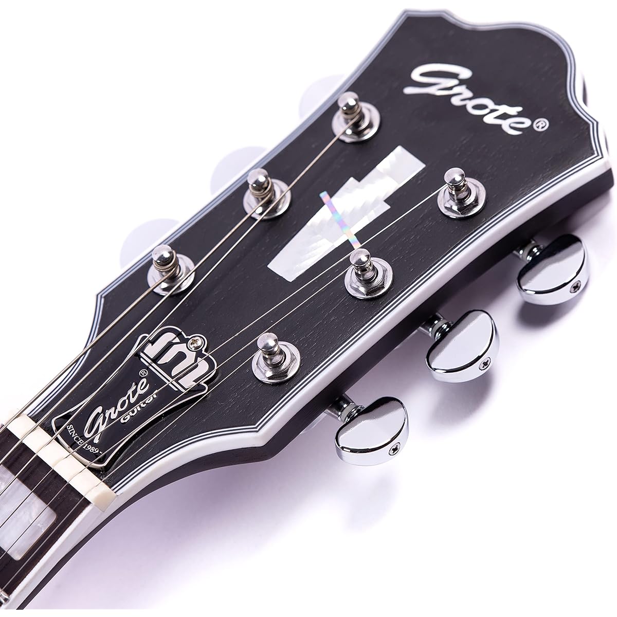 Glote LPF - 002 Semi-hollow body electric guitar mat (sunburst)