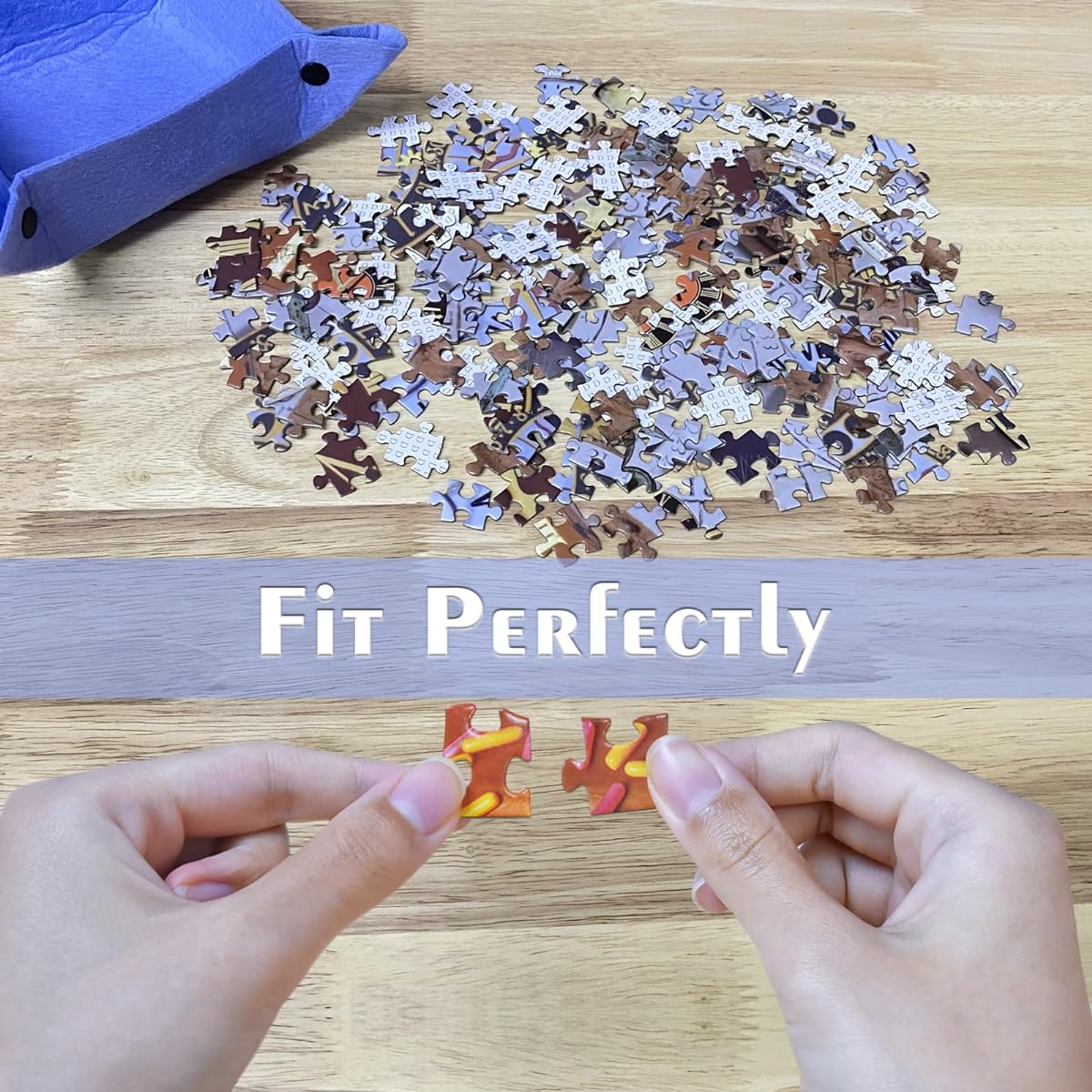HUADADA Jigsaw Puzzle for Adults 1000 Pieces Clock Interlocking Perfect Lettering on Backside No Dust Home Decor Birthday Party Gift Toy for Men Women Seniors (27.5" x 19.6") 1:1 Poster