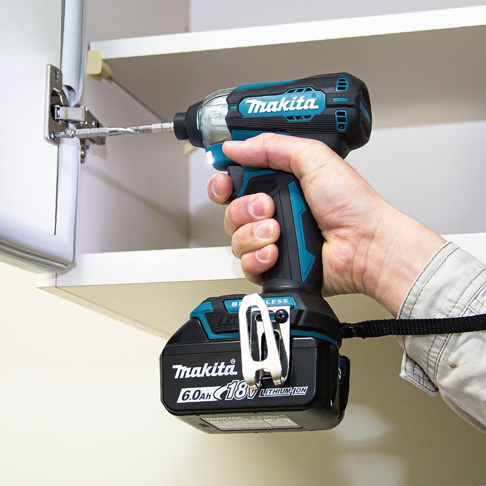 Makita Rechargeable Impact Driver 18V Small Battery/Charger/Case Sold Separately TD157DZB Black