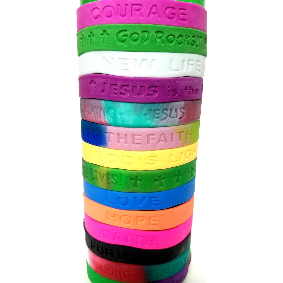Playscene - Bracelet Mania Bracelet Mania Religious Sayings Mega Assortment Extra Religious100