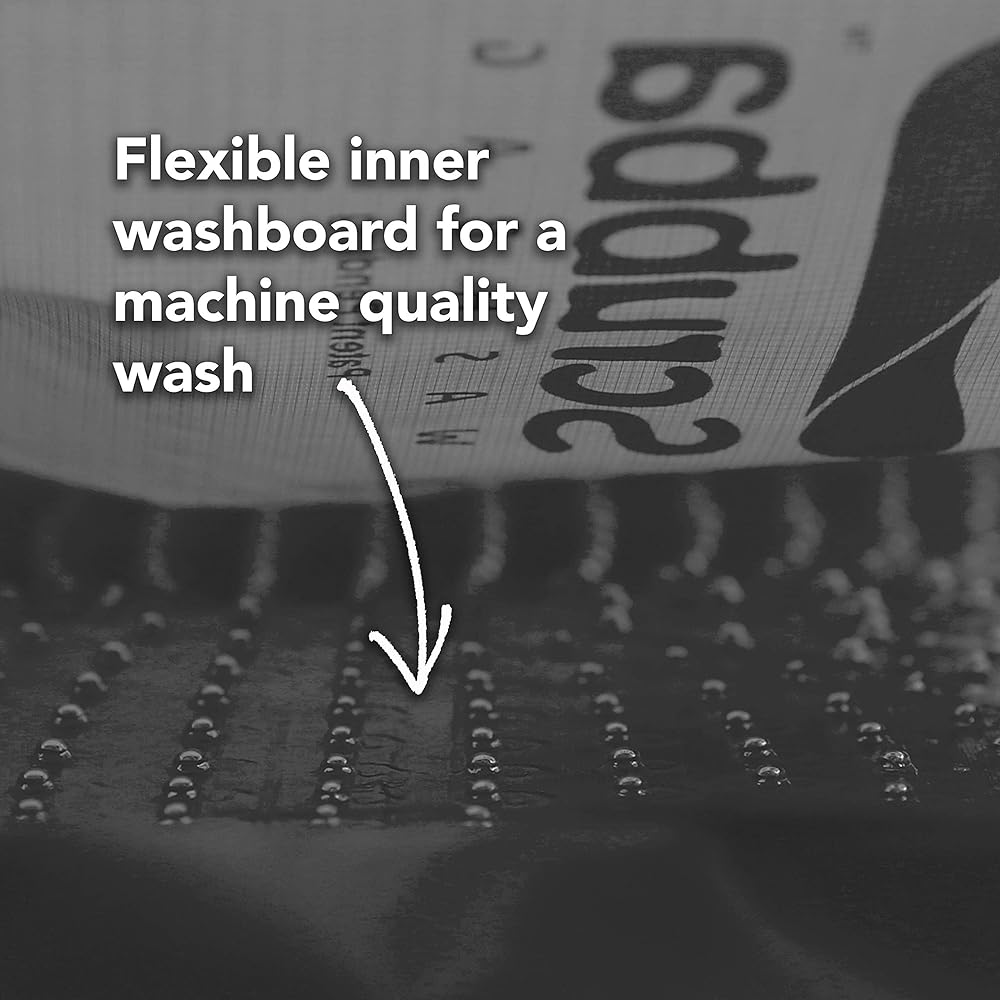 Travel Laundry Bag Scrubba Washbag Scrubba Washbag Convenient Travel Goods Camping Portable Laundry Bag (Black)