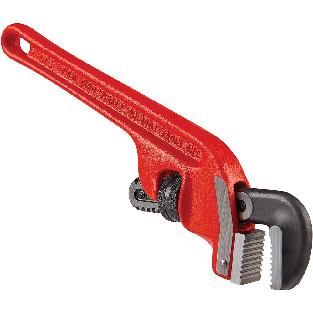 Rigid end pipe wrench 250mm E10