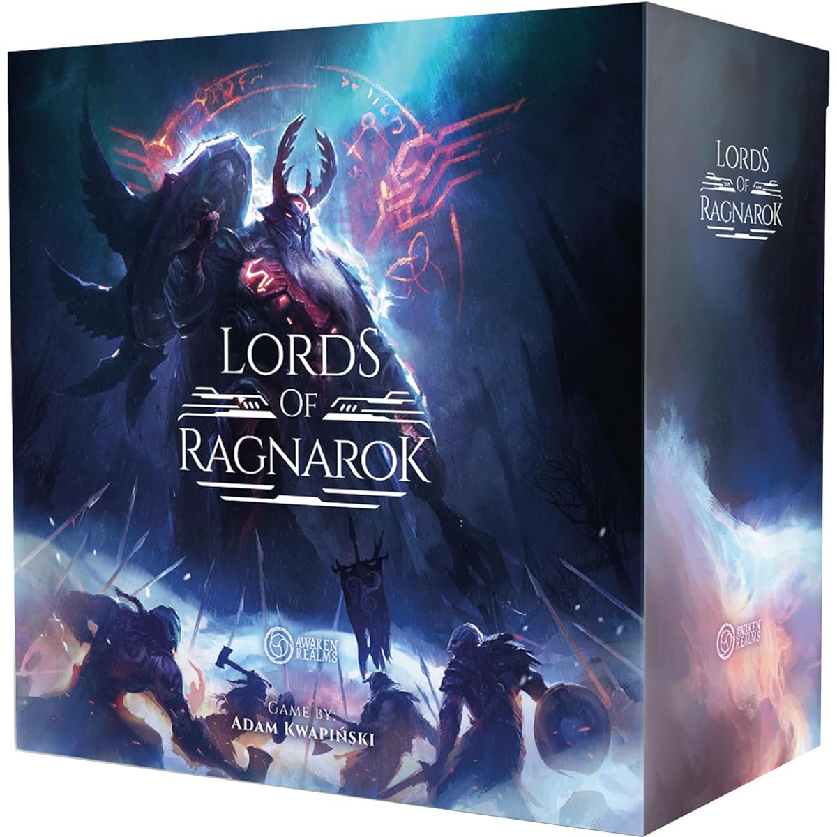Awaken Realms Lords of Ragnarok Board Game Stretch Goal Expansion Strategic Asymmetric Warfare Sci-Fi Twisted Fantasy Game Ages 14+ 1-5 Players 90-120 Minute Playtime