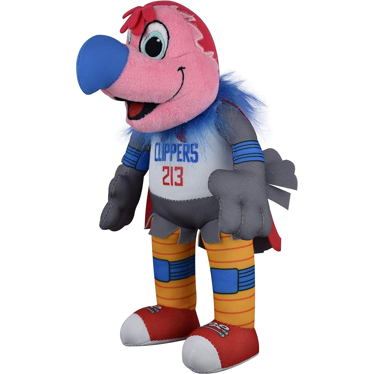 Bleacher Creatures Los Angeles Clippers Chuck The Condor 10" Plush Figure - Mascot for Play and Display