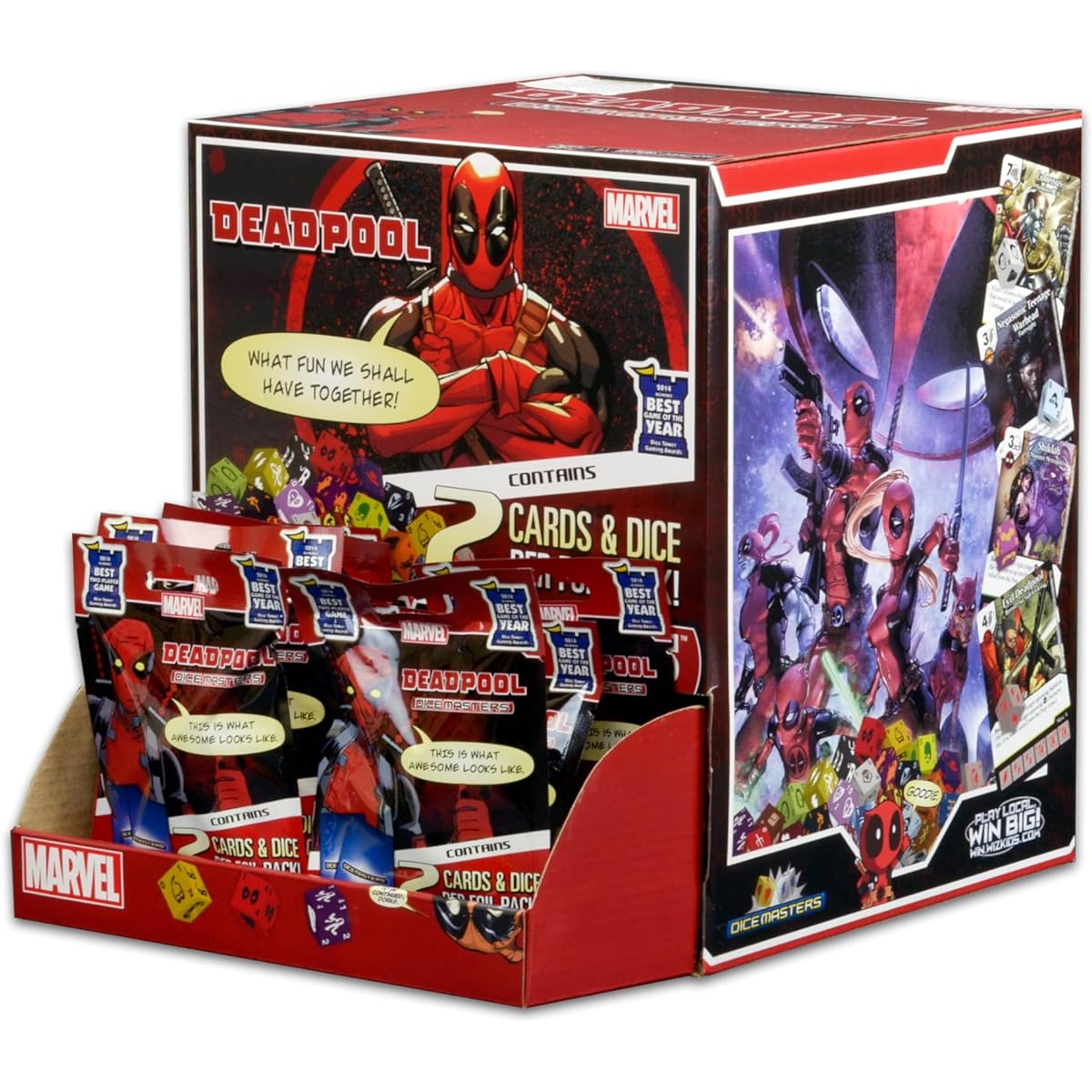 Marvel Says The Masters - Deadpool Gravity Feed