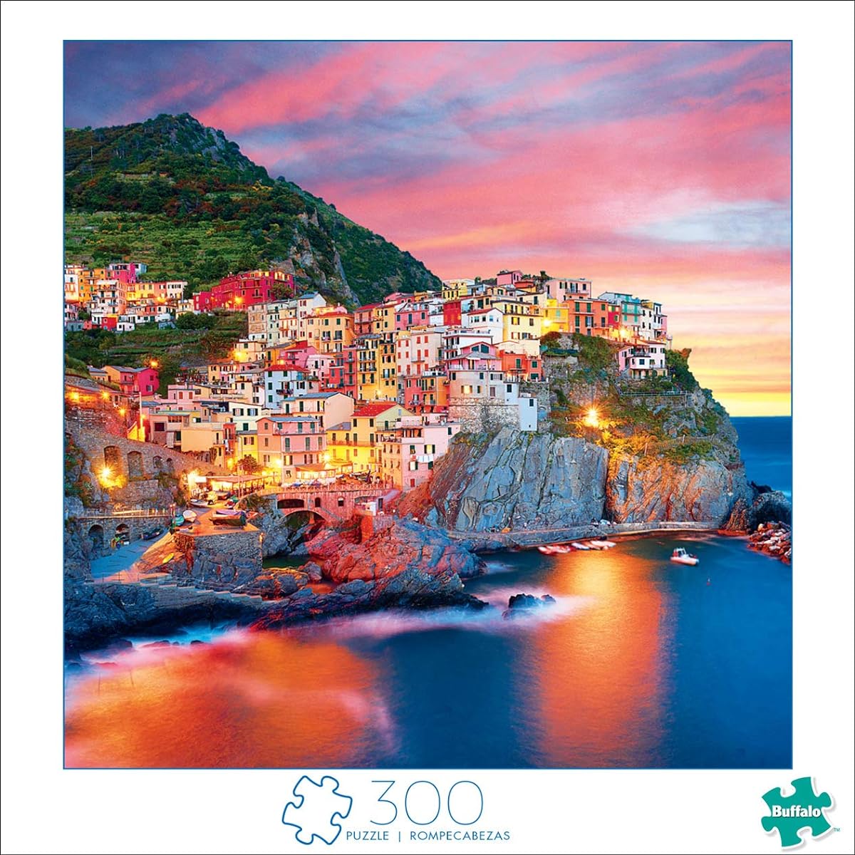 Buffalo Games Jigsaw Puzzle Amalfi Coast 300 Large Pieces