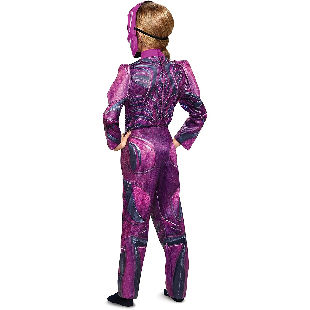 Girls Pink Power Rangers Movie Deluxe Costume Large (10-12) 19100G