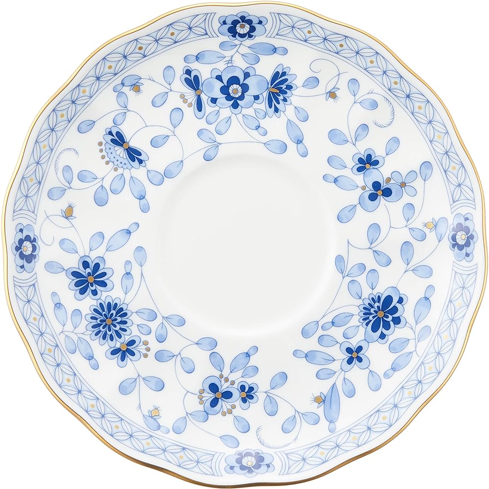 NARUMI Cup Saucer Set Milano Blue 210cc 5 Piece Set Tea Made in Japan 9682-21734