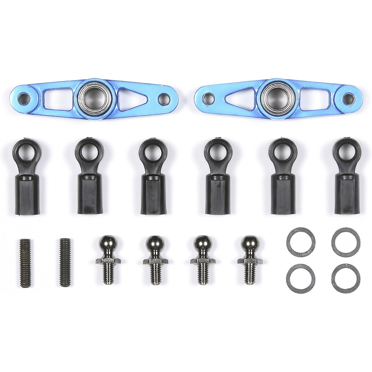 Tamiya HOP-UP OPTIONS OP.1058 TT-01 Type E Aluminum Racing Steering Set
