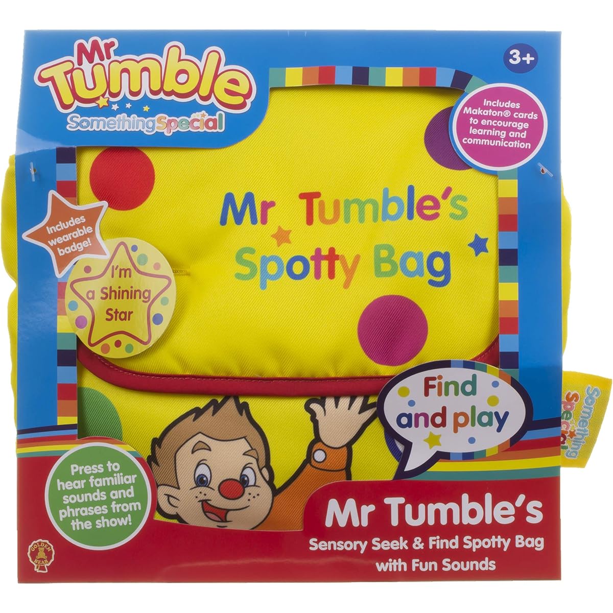 Mr Tumbles Surprise Spotty Bag