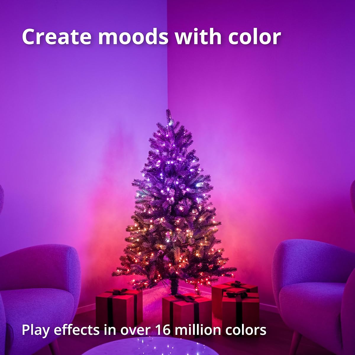 Twinkly 5ft Regal Pre-lit Tree 270 Twinkle App Controlled RGB LED Lights