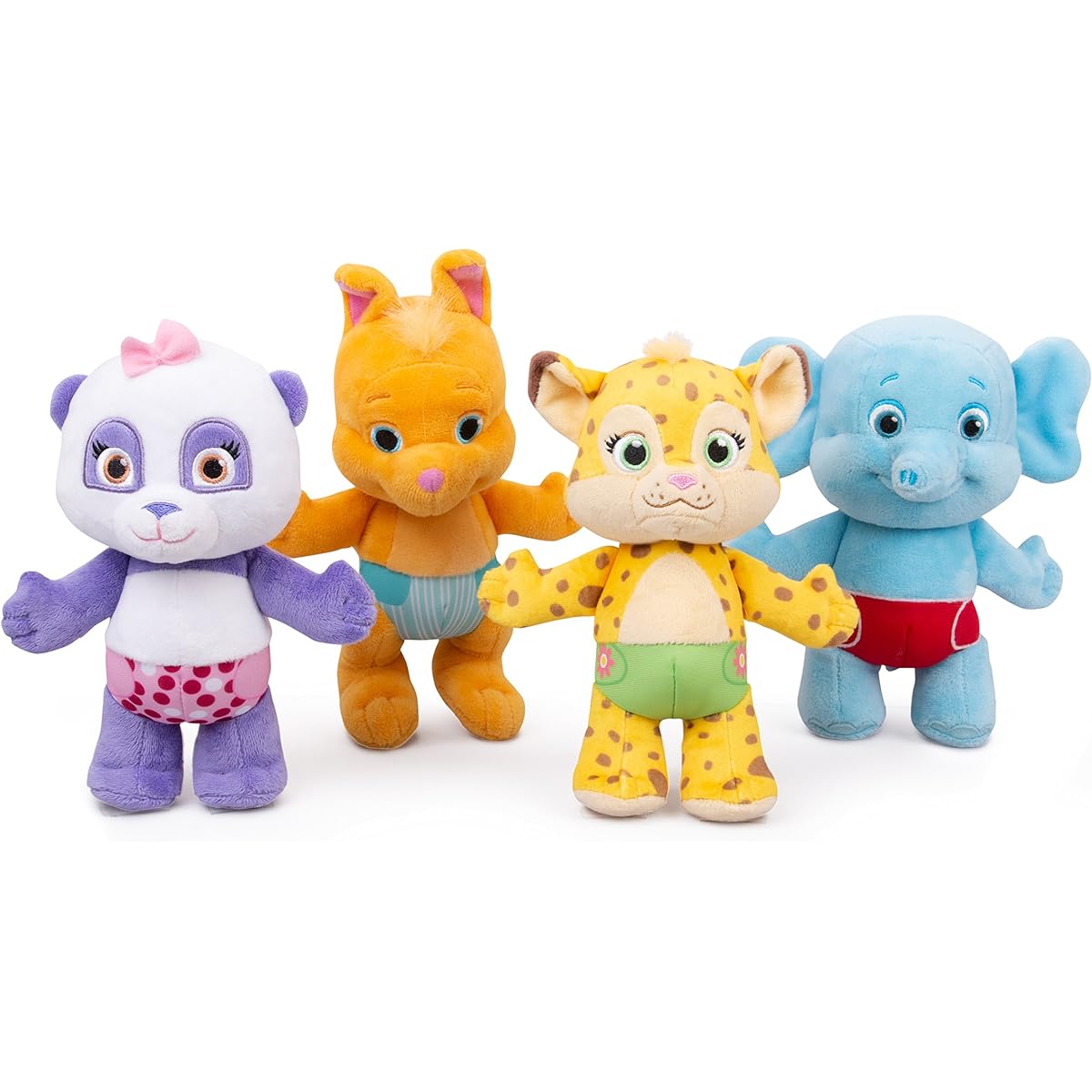 Snap Toys Word Party Lulu 7" Plush Stuffed Animal Baby Panda Netflix Original Series 18+ Months