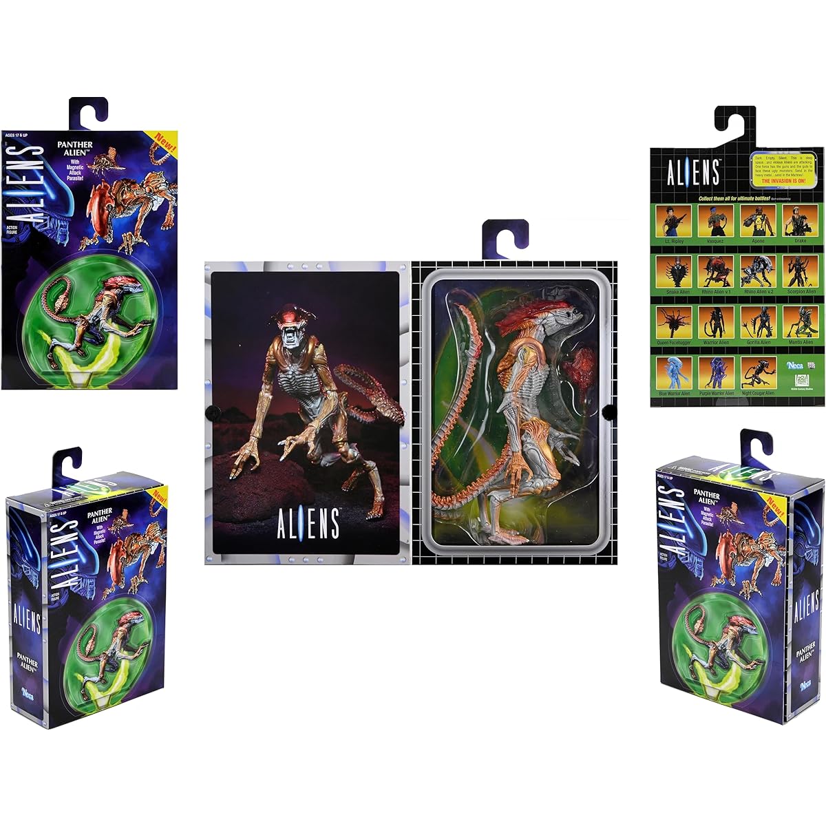 Alien: Kenner Tribute Ultimate Panther Alien 7-inch Action Figure