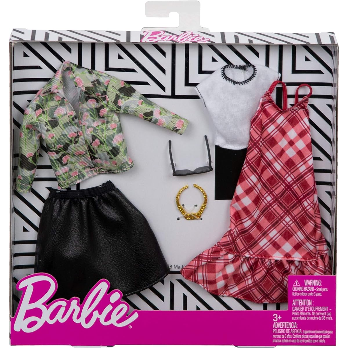 Barbie Plaid Camouflage Fashion Pack