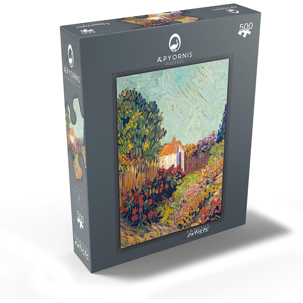 MyPuzzle Landscape 1925-1928 by Vincent van Gogh - Premium 500 Piece Jigsaw Puzzle for Adults