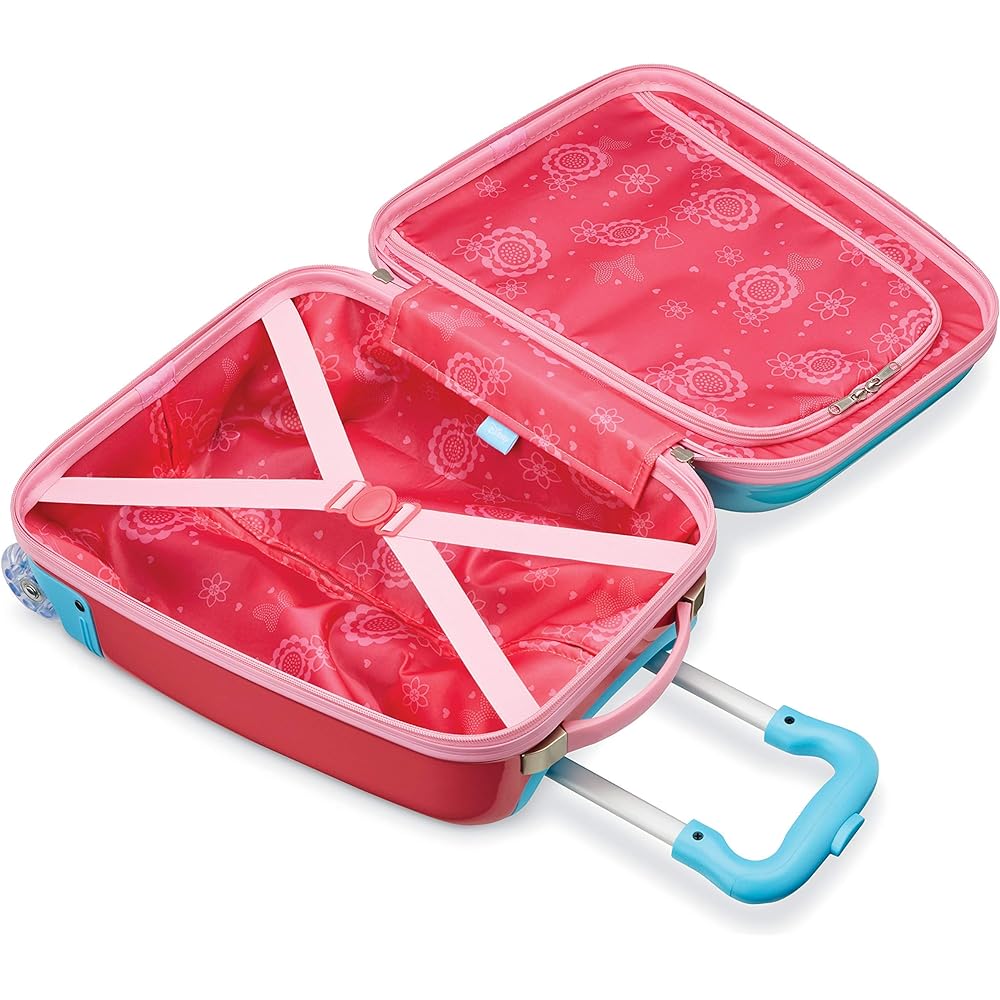 American Tourister Kids' Disney Hardside Vertical Luggage, Minnie Mouse 2, Carry-On 16-Inch