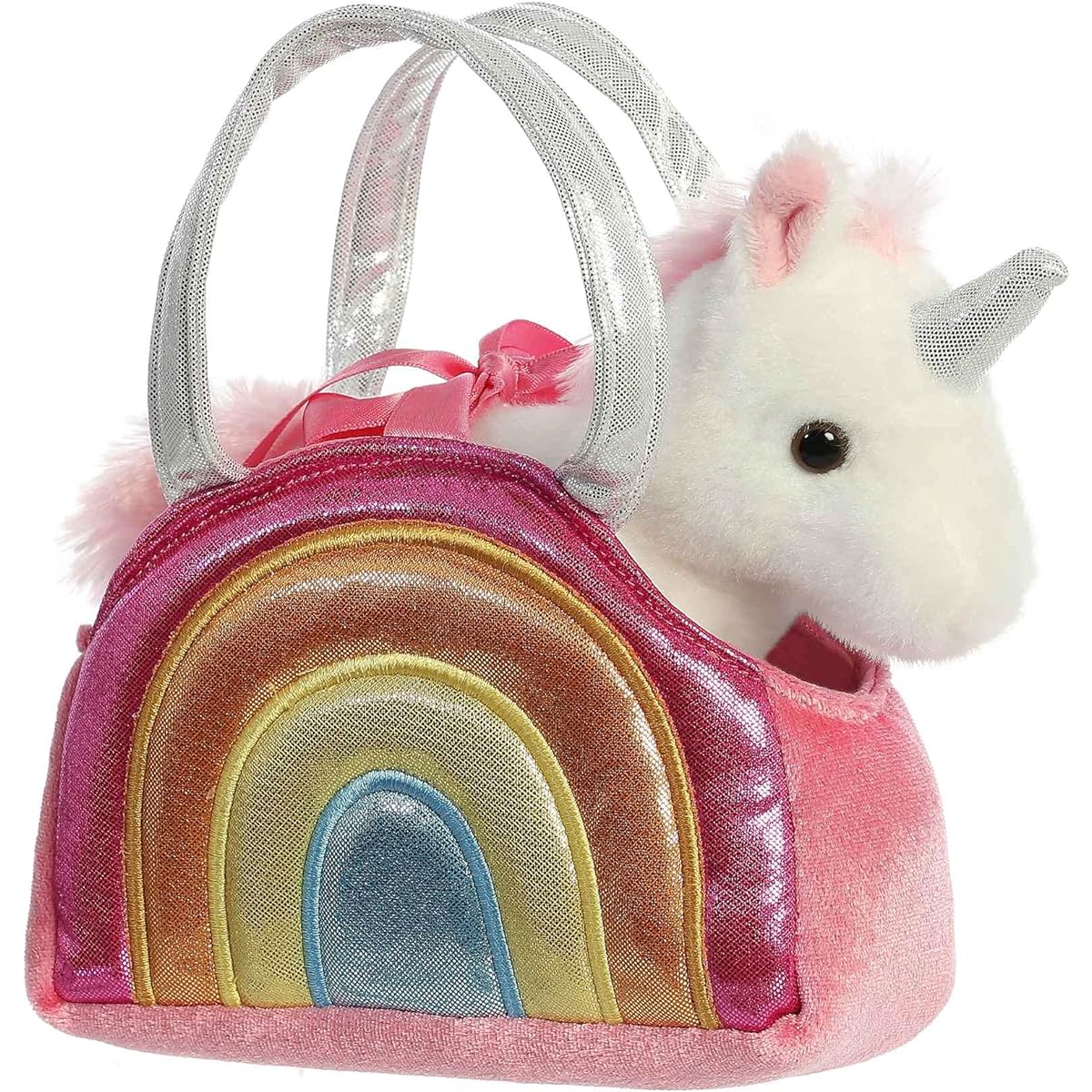 Aurora - Pet Carrier - 7" Over The Rainbow Unicorn
