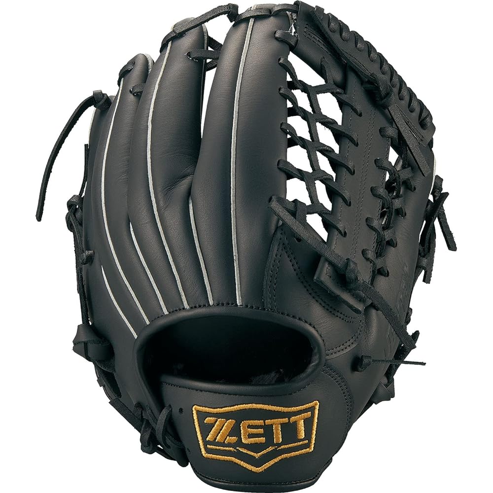 ZETT Soft Baseball Glove (Glove) Litex All-Round For Right Throw/Left Throw Black (1900) Size: 3/5