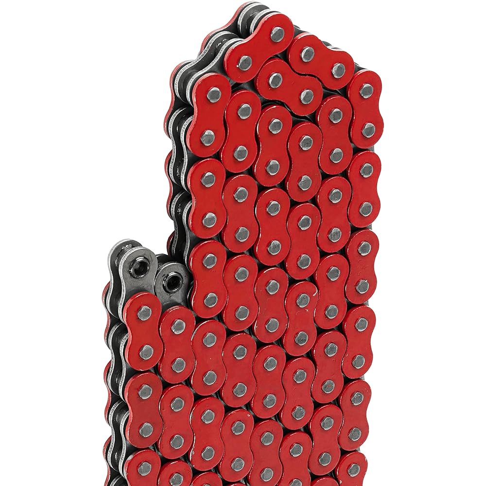 Caltric O-Ring Drive Chain Compatible with Honda Atc350X Atc-350X 350X 1985 1986 Red