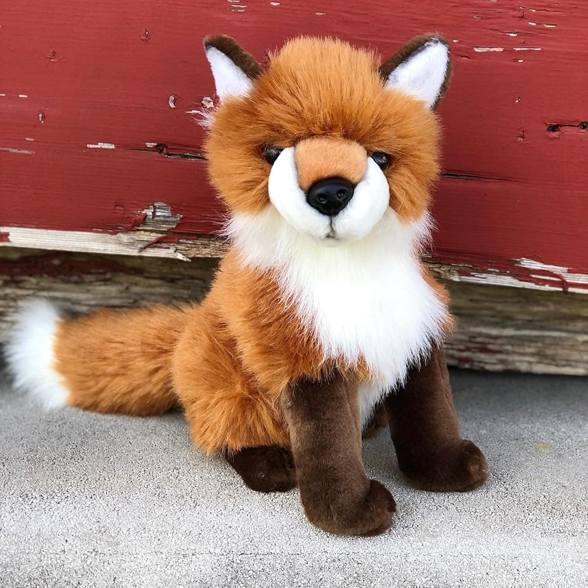 Auswella Plush Forest Fox Stuffed Animal