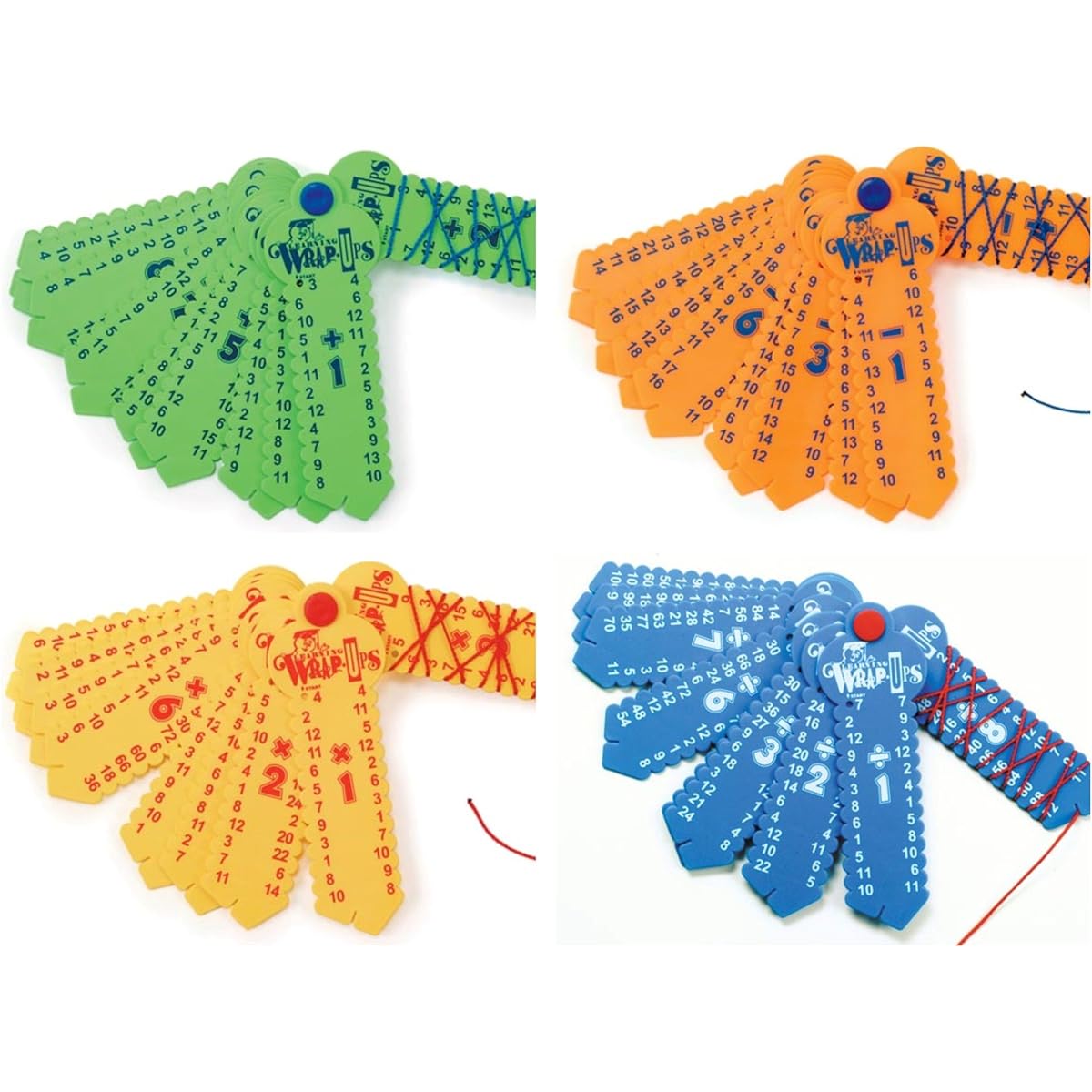 Learning wrap-up keys addition subtraction multiplication division
